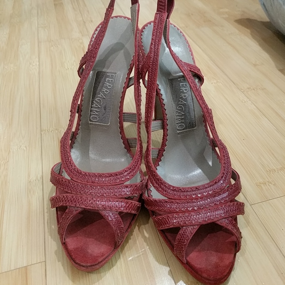 Salvatore Ferragamo Red Heels